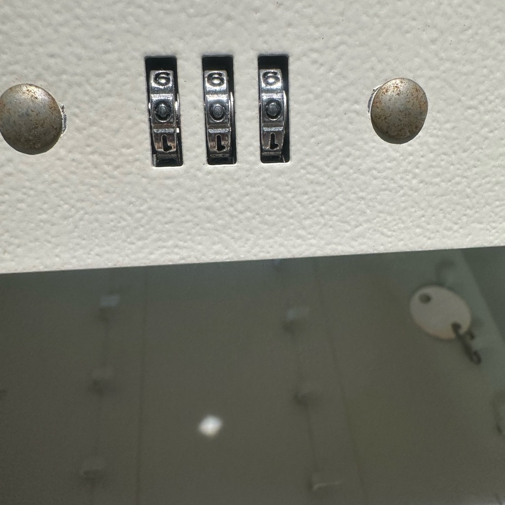 MMF Industries Hook Style Key Cabinet - 28 Keys New with Tags. 11”L x 7.75”W - Picture 7 of 8